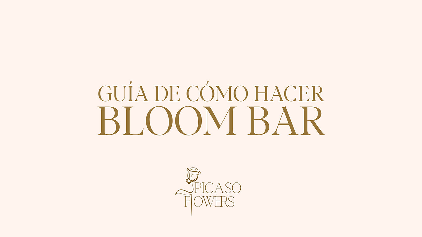 GUÍA DE CÓMO HACER BLOOM BAR