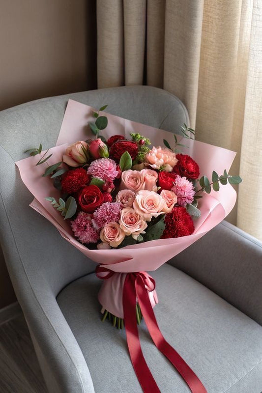 Maxi bouquet mixto amarillo