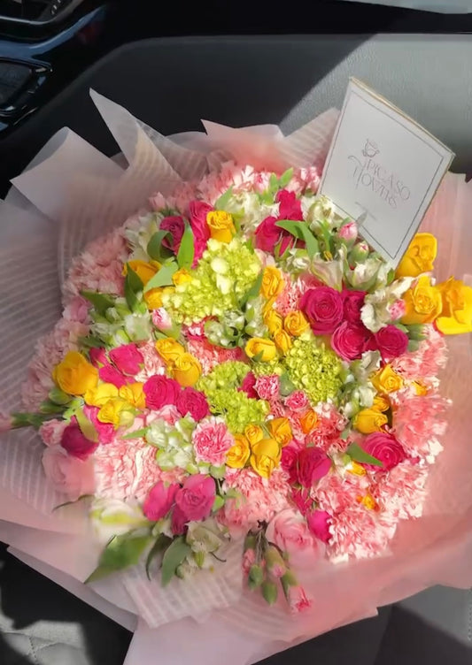 Arreglo floral bouquet mixto